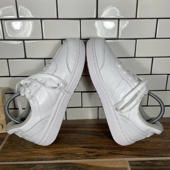 Orthofeet Wander Womens Size 8 Shoes White Leather Hands Free Orthopedic Sneaker - Picture 5 of 13